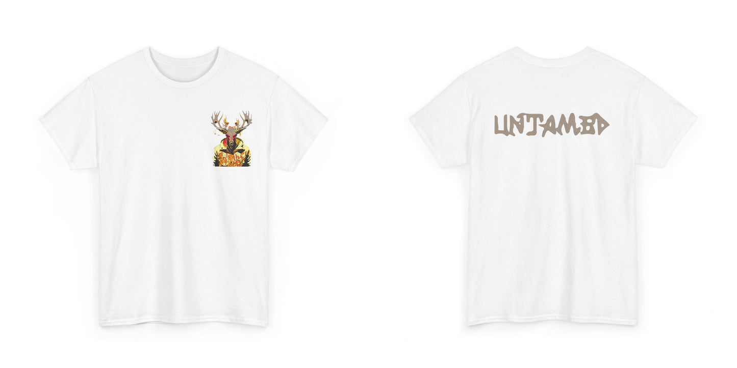 T-shirt print linkerborst Skull