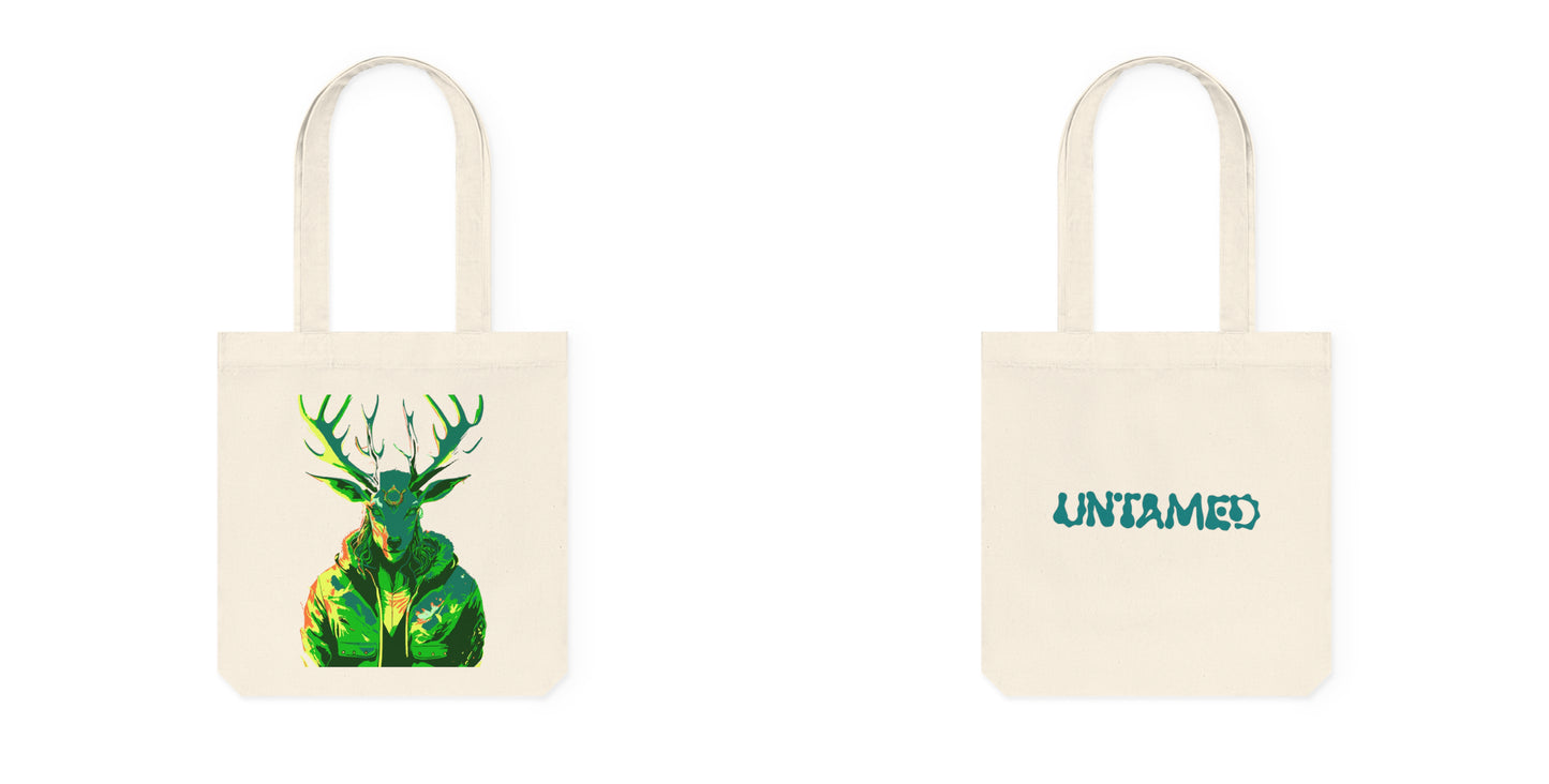 Tote bag met Alien hert