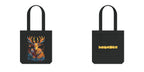Tote bag met Flower hert