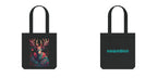 Tote bag met Flower hert