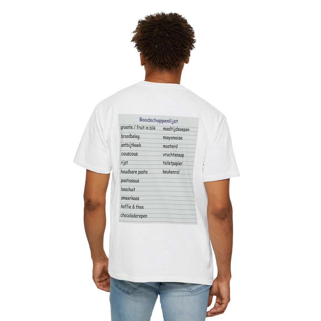 T-shirt Ron Jans boodschappenlijstje
