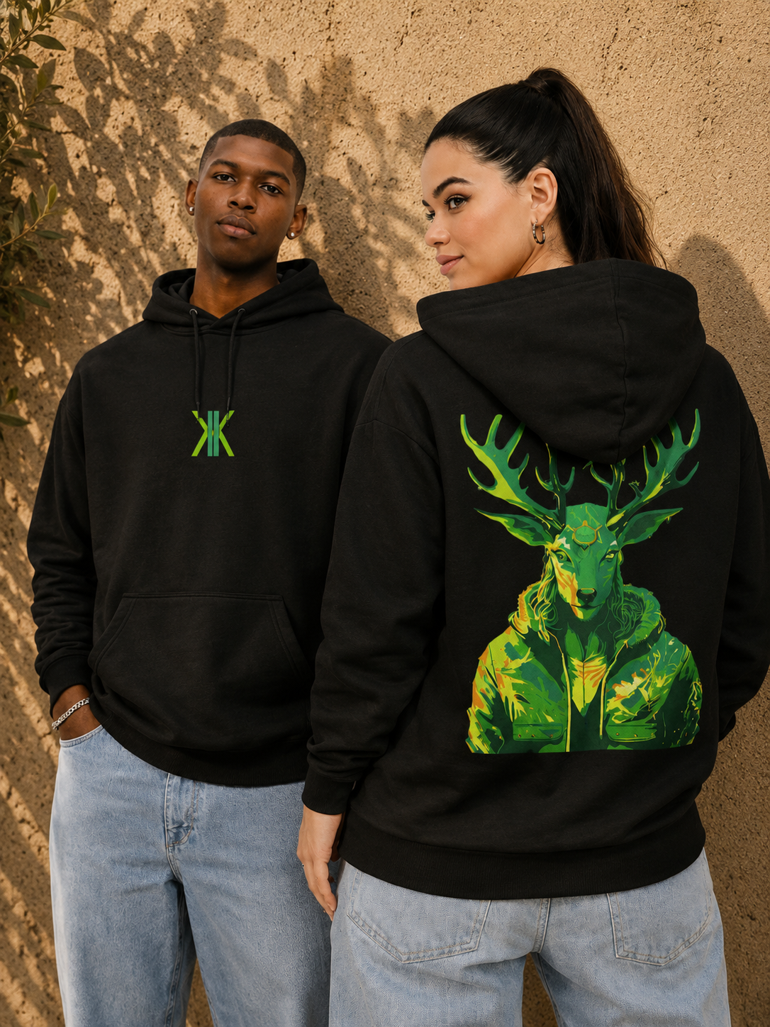 Alien Deer Hoodie