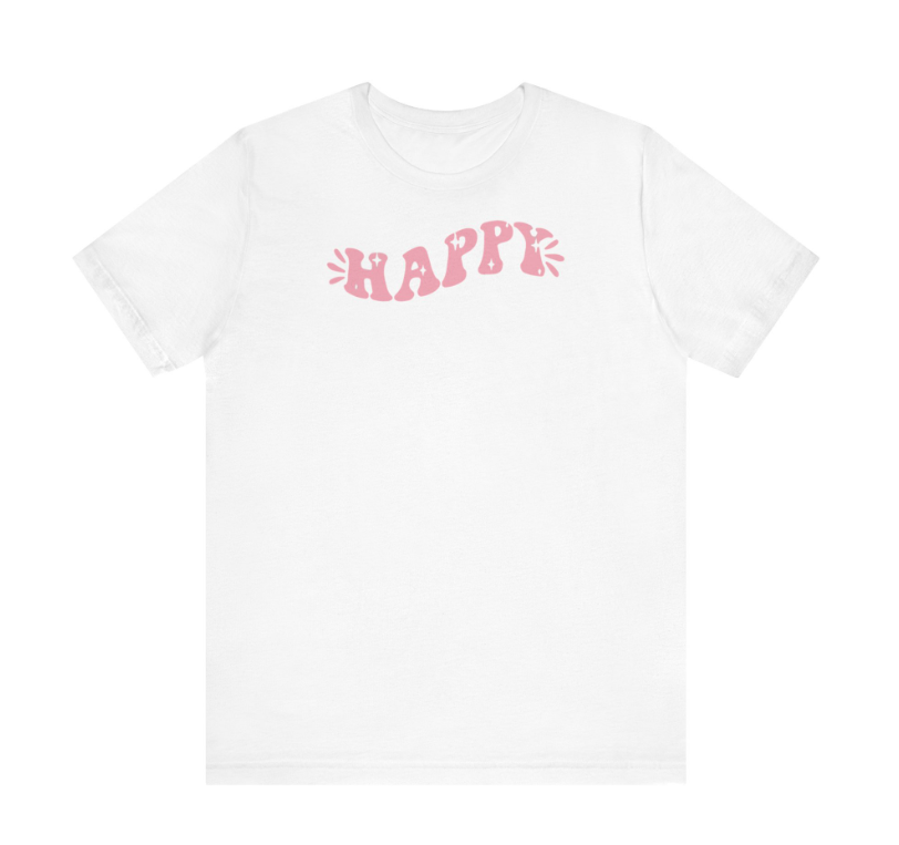 T-shirt Don't be happy, be worry